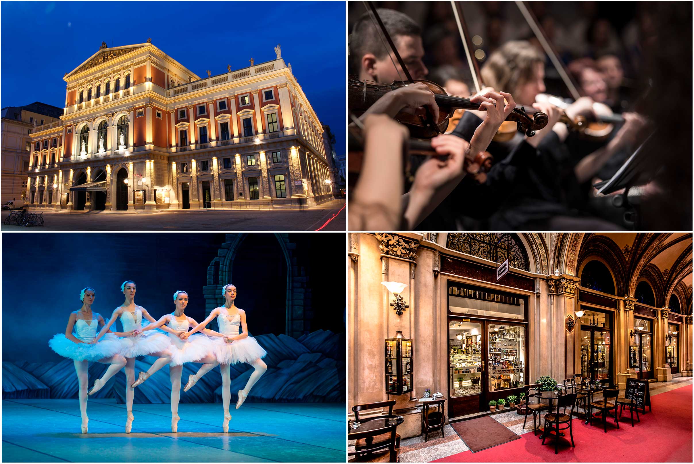 Vienna - historical architecture, coffee houses, and musical performances