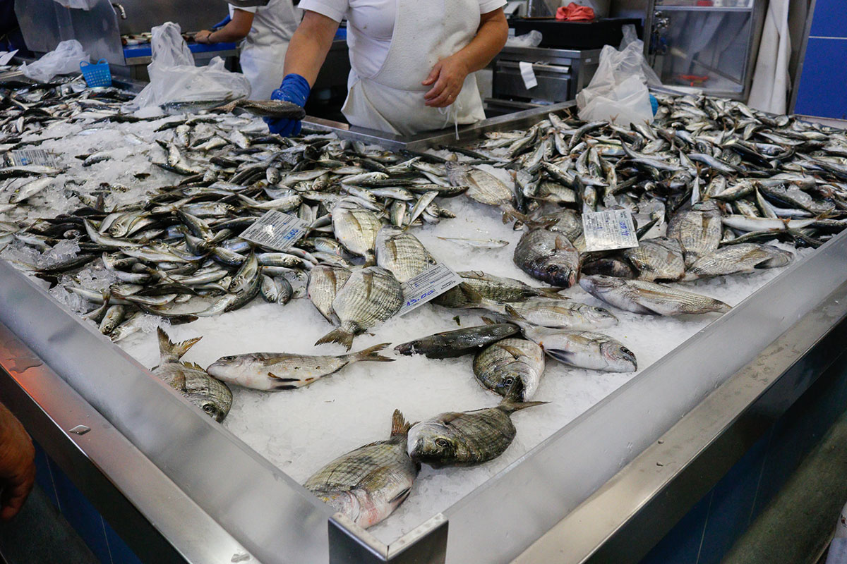 At the Mercado Municipal de Portimão, visitors can experience the vibrant daily catch, with vendors displaying an impressive array of fresh fish and seafood, showcasing the Algarve's rich maritime heritage and providing the essential ingredients for authentic local cuisine.