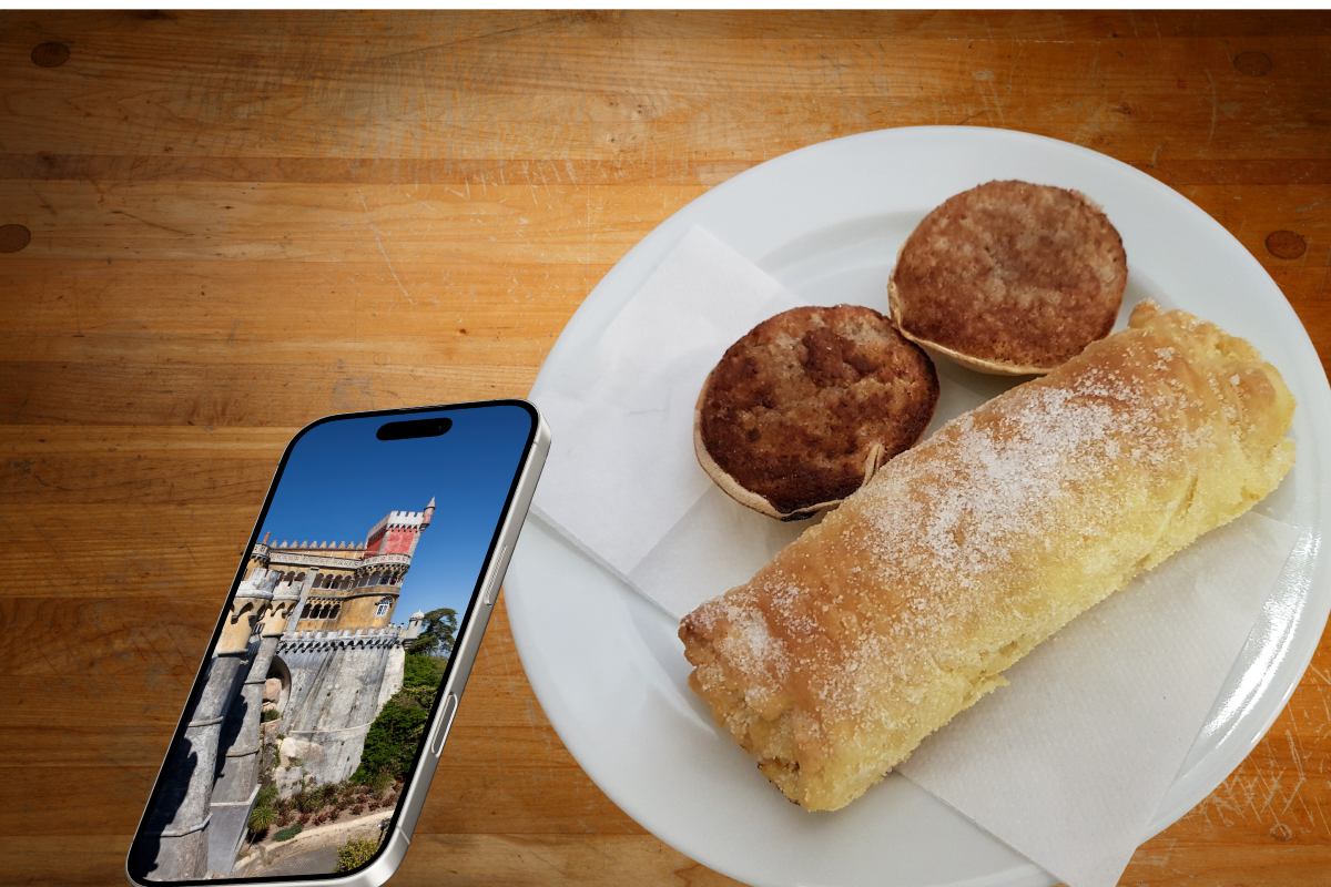 Traditional Portuguese pastries from Sintra – Travesseiros and Queijadas