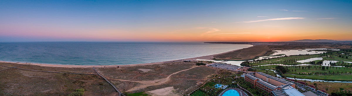 Stunning photo of the Salgados lagoon, showcasing its natural beauty and potential for horseback riding tours.