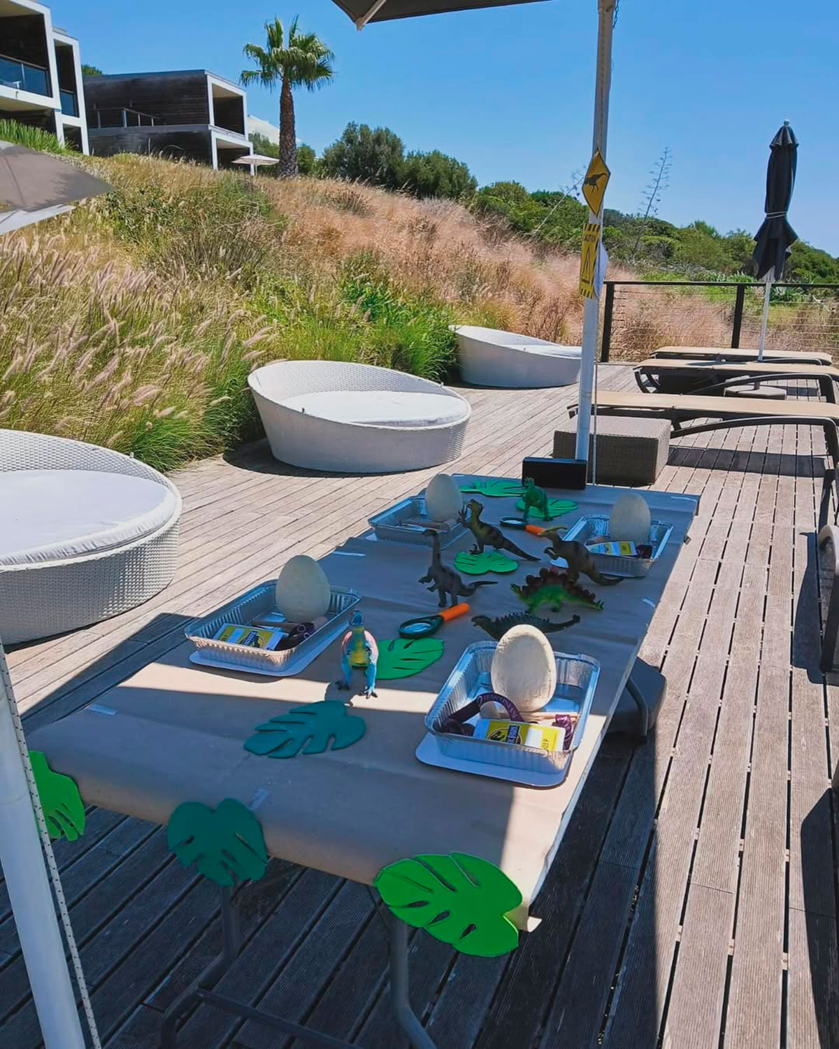 Modern eco-lodge overlooking the sea in Sagres, Portugal