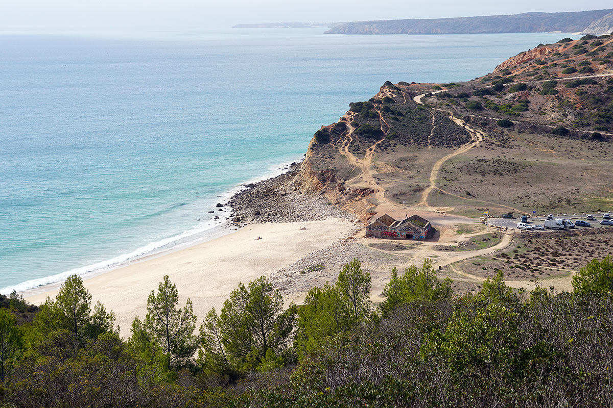 Scenic clifftop trail overlooking the Atlantic Ocean