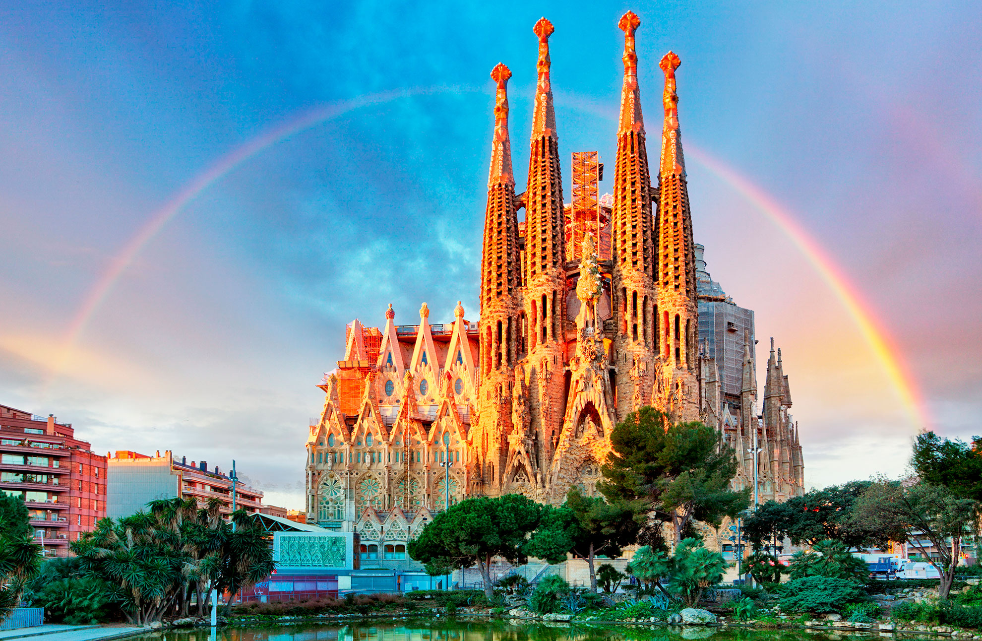 Sagrada Família is a Roman Catholic basilica in Barcelona, Spain