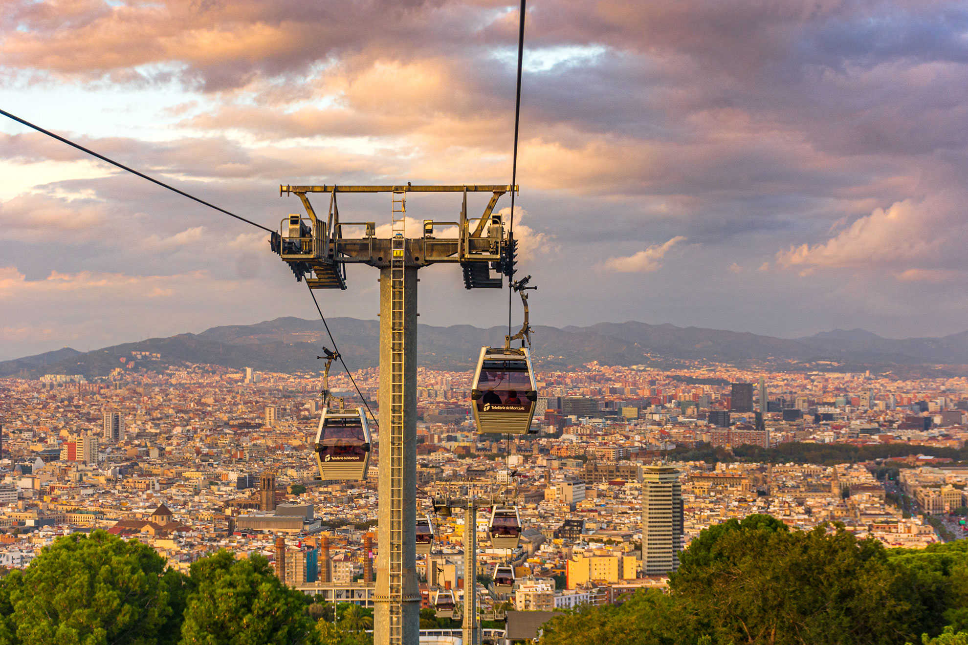 Barcelona Cable Car, Barcelona, Spain