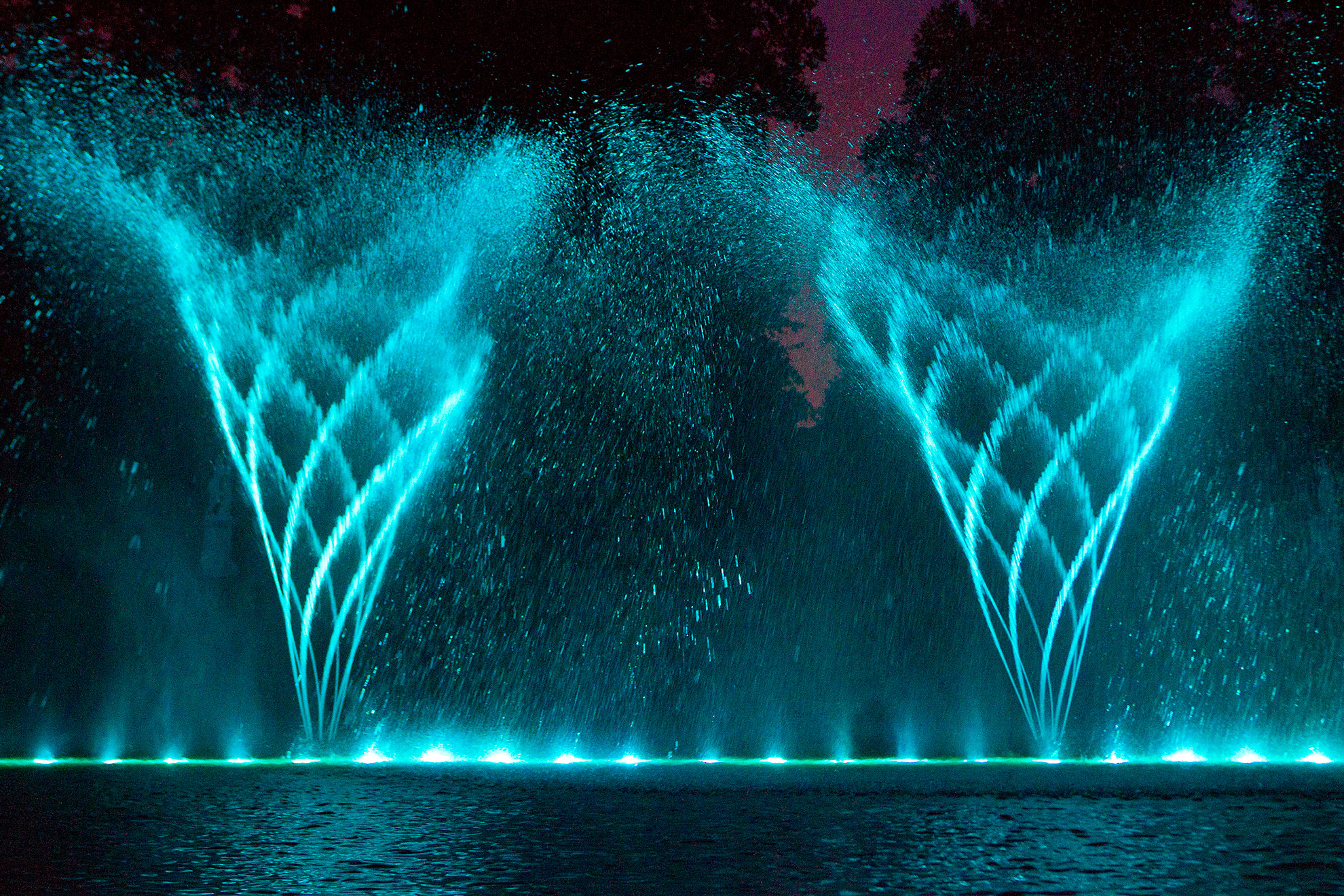 Spectacle des Grandes Eaux au Chateau de Versailles