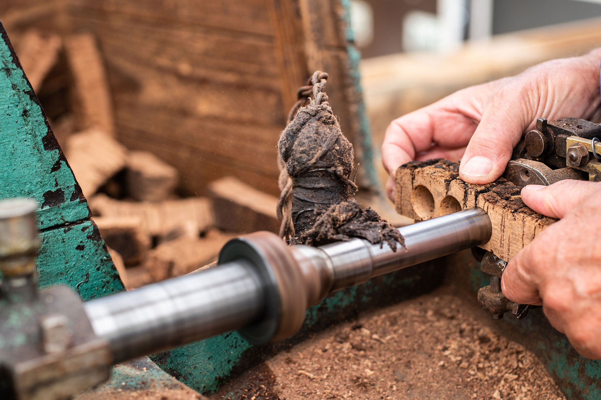 Old cork industry in the Algarve