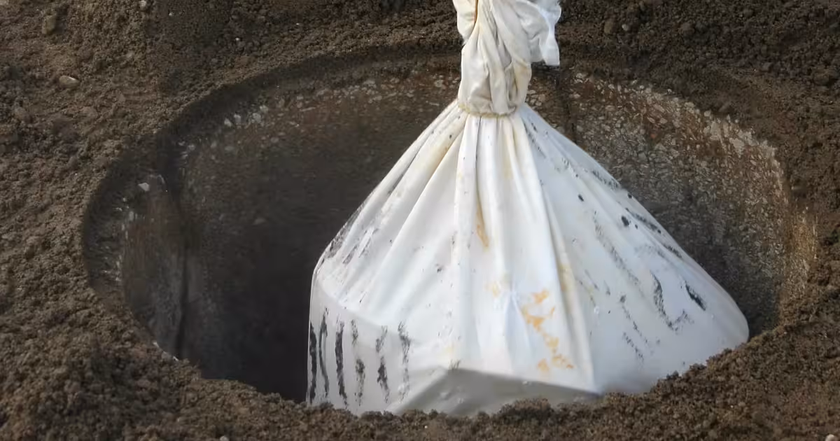 Mud-caked pots being lifted from volcanic earth at Furnas Lake S&atilde;o Miguel