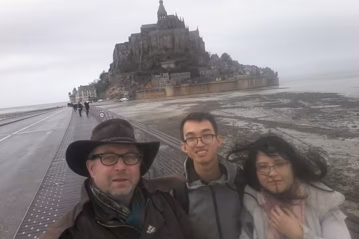 Tour privato di un'intera giornata a Mont Saint-Michel con partenza da Rennes.