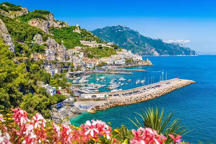 Excursion d'une journée au départ de Naples : Pompéi, Cetara et Salerne