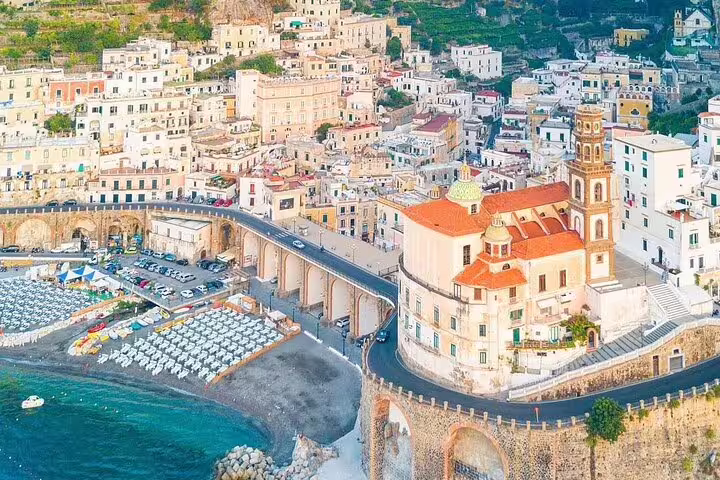 Visite privée : Pompéi, Sorrente, Amalfi et Salerne