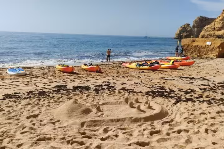 Guided Kayak Tour to Benagil Cave & Marinha Beach