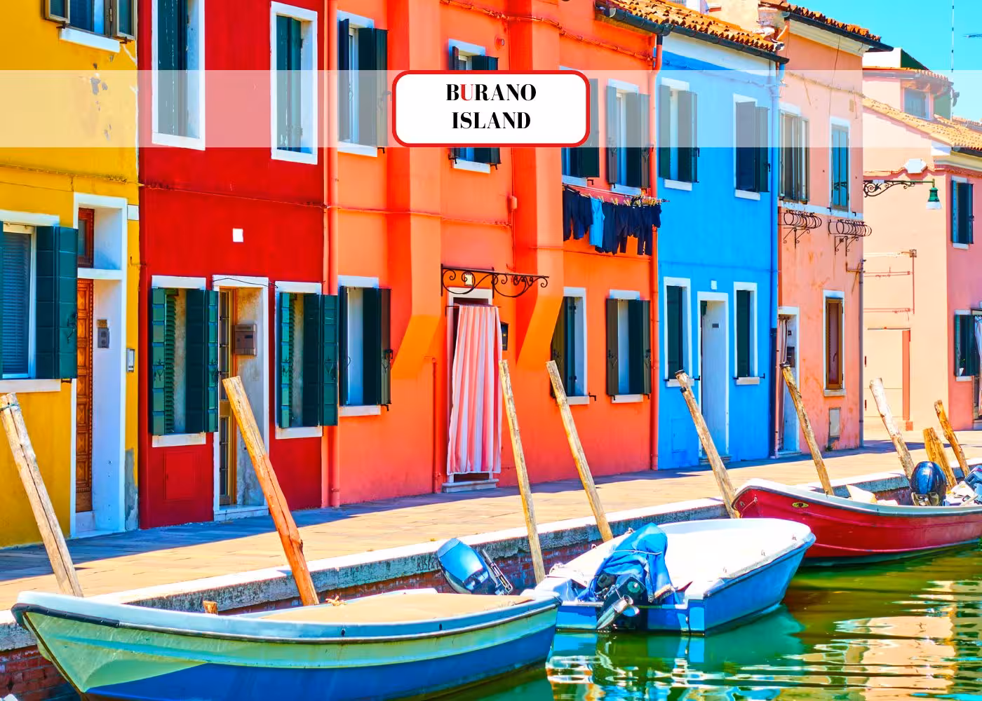 Tour en bateau de la lagune de Venise : îles de Murano et Burano