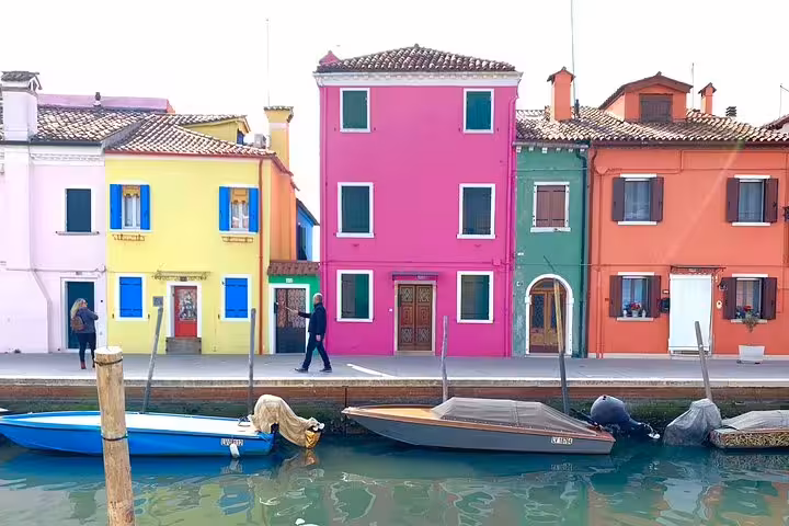 Tour en Bateau Privé à Venise : Grand Canal, Murano et Burano