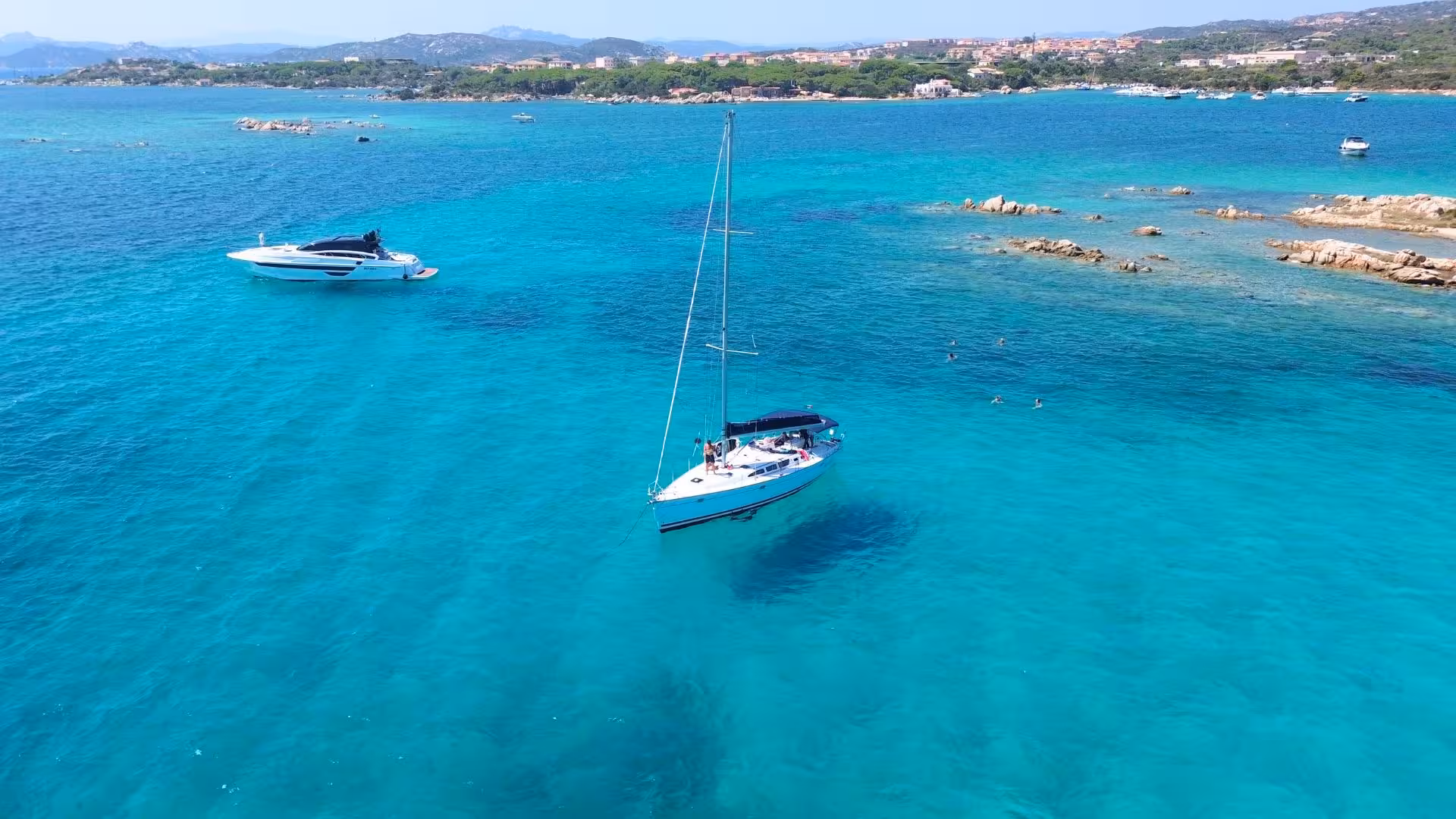 Excursion en voilier à La Maddalena au départ de Cannigione