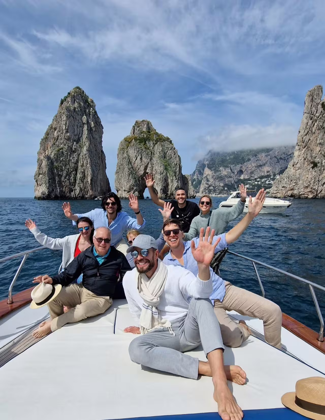 Capri Sunset Boat Tour: Caves, Coves & Coastal Views