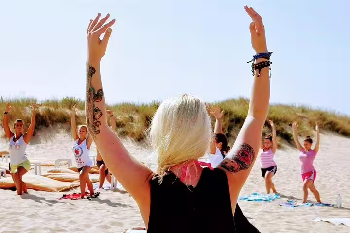 Surf & Yoga Day Trip to Costa da Caparica from Lisbon