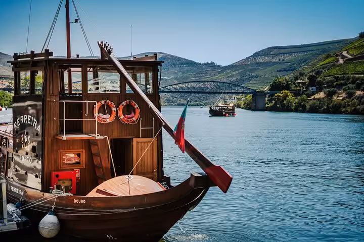 Douro River Boat Tour with Wine Tasting & Portuguese Lunch