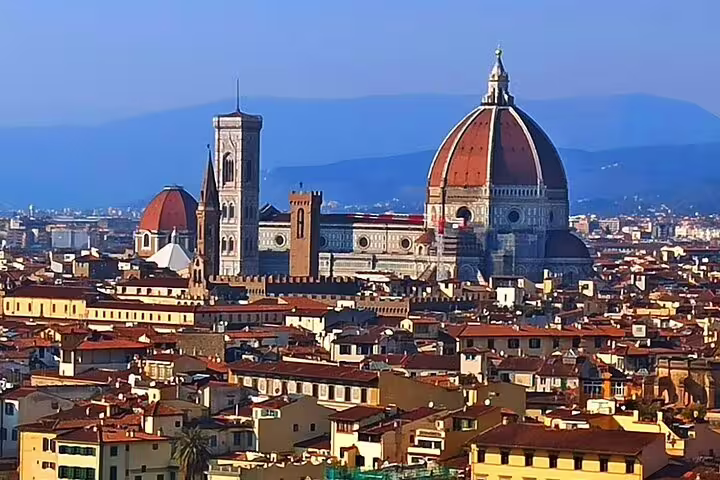 Visite privée d'une journée complète à Florence et dans le Chianti avec dégustation de vins