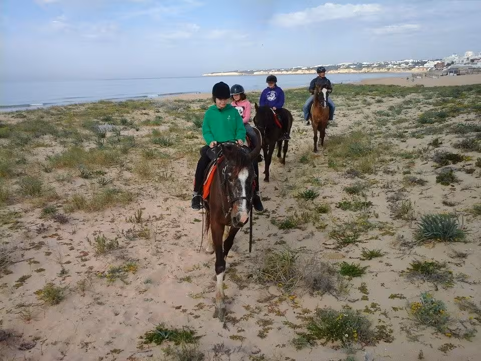 Guided Horse Riding Tour in Lagoa dos Salgados Algarve
