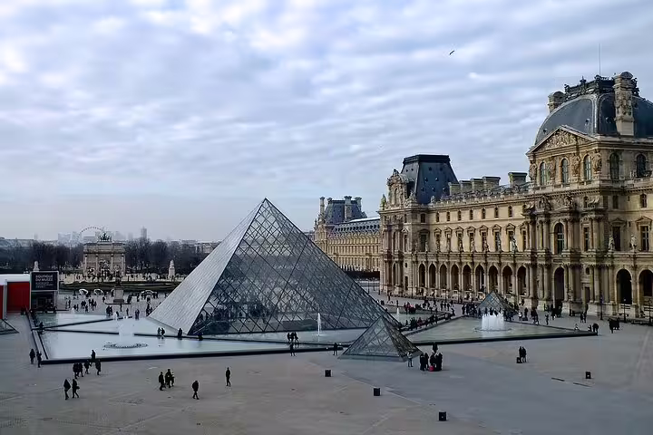 Private Paris Vintage Car Ride, Seine River Cruise & Open Bus Tour