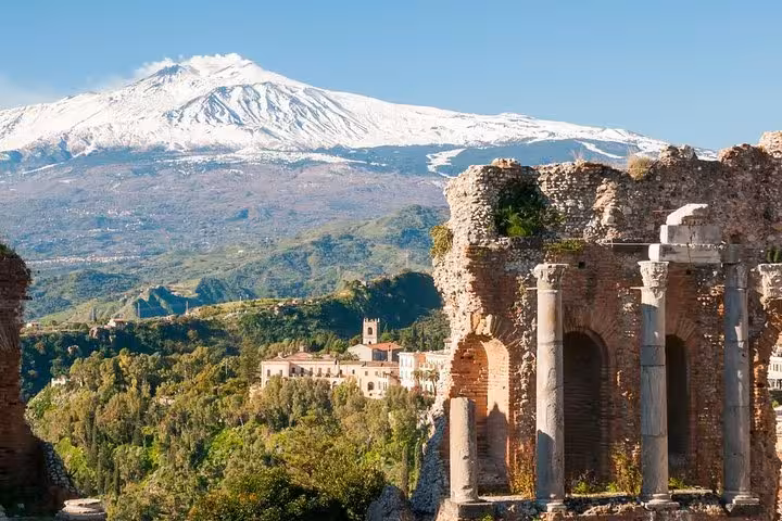 Excursion d'une journée au volcan Etna et à Taormine depuis Messine