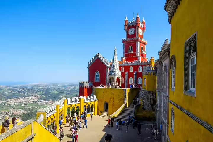 Guided Tour: Sintra, Pena Palace & Cascais from Lisbon