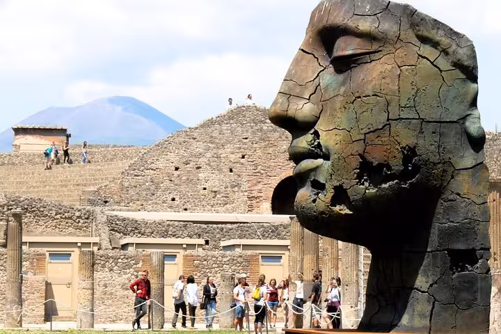 Guided Tour of Pompeii & Herculaneum with Entry Ticket