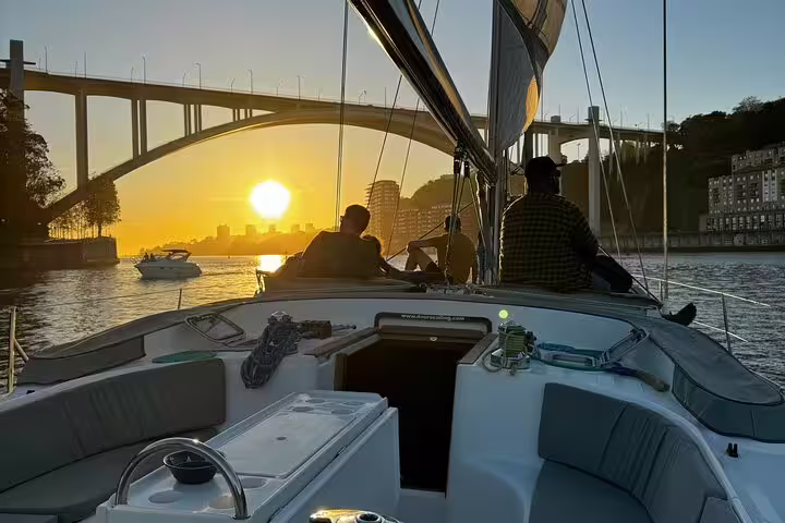 Douro River Boat Tour in Porto with Sunset Views & Drinks