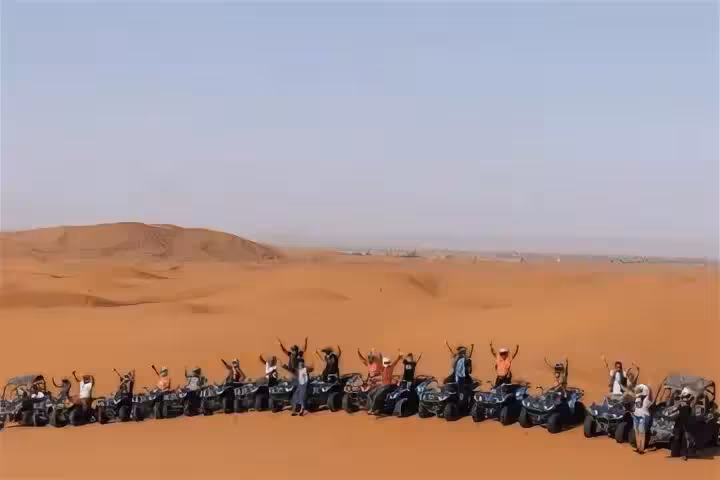 Quad Bike Tour in Merzouga Desert Erg Chebbi Sand Dunes