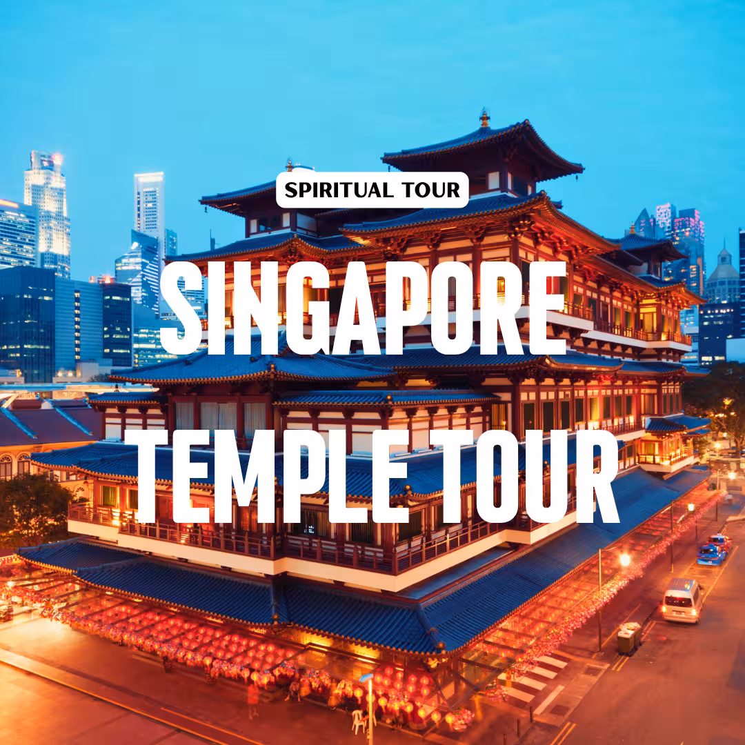 Guided Spiritual Temple Walking Tour in Singapore 3 Hours