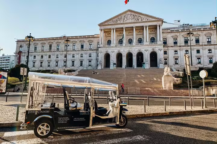 Guided Tuk Tuk Tour of Chiado & Bairro Alto in Lisbon