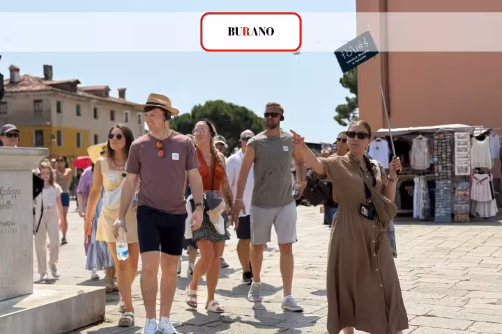 Tour en bateau des îles de Venise : Murano, Burano et Torcello